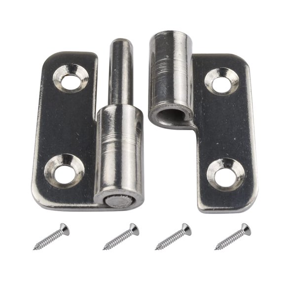 Bisagra desmontable Xcyroiiy de 1,5" en acero inoxidable 304, izquierda
