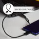thumbnail image 4 of TABLETREANDS 5Ud Cable Micro USB Para Celulares Y Tablets Con Nylon Carga Y Datos Rápidos Negro, 4 of 8