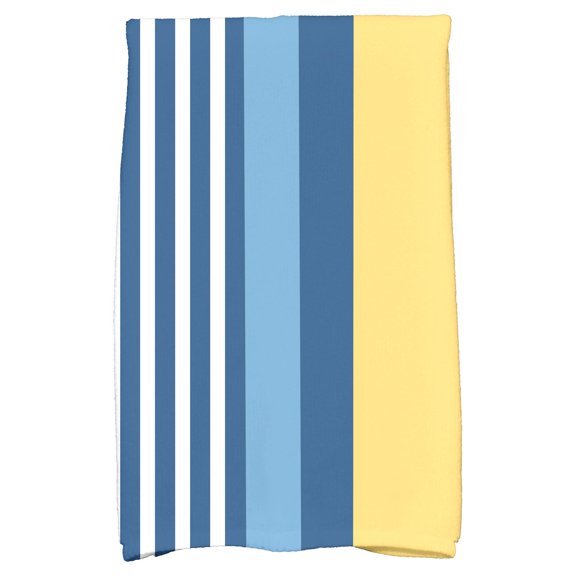 Simply Daisy 18" x 30" Beach Shack Stripe Print Kitchen Towel