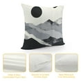 thumbnail image 4 of Nawypu  Abstract Boho Black Sun Mountain Sunrise Sunshine Decorative Throw Pillow Covers,Boho Pillow Cases Cushion for Bohemian Home Bedroom Girls Room,Boho Gifts for Women Girls, 4 of 5