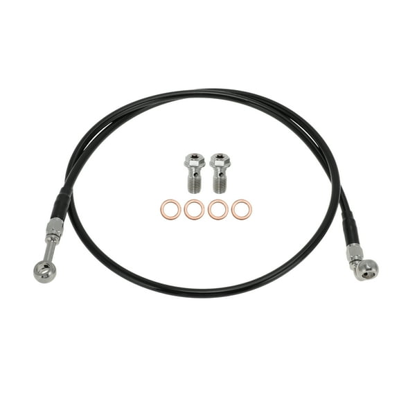 50" Motorcycle Brake Clutch Oil Hose Line Kit for 16"-18" Handlebar Hydraulic Front Brake Line for Harley Sportster XL 883 1200 1988-2003 No.4898010/4525098B