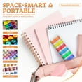 thumbnail image 5 of LELE LIFE 42 Pack Paint Containers Cups with Lids, Stackable 10ml Empty Watercolor Paint Pans, Travel Watercolor Palette Tin Case Pot for DIY Travel Kit, Acrylic Painting, Gouache, 5 of 7