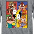 thumbnail image 3 of Chip 'N Dale Rescue Rangers - Rescue Ranger Grid - Toddler And Youth Long Sleeve Graphic T-Shirt, 3 of 5