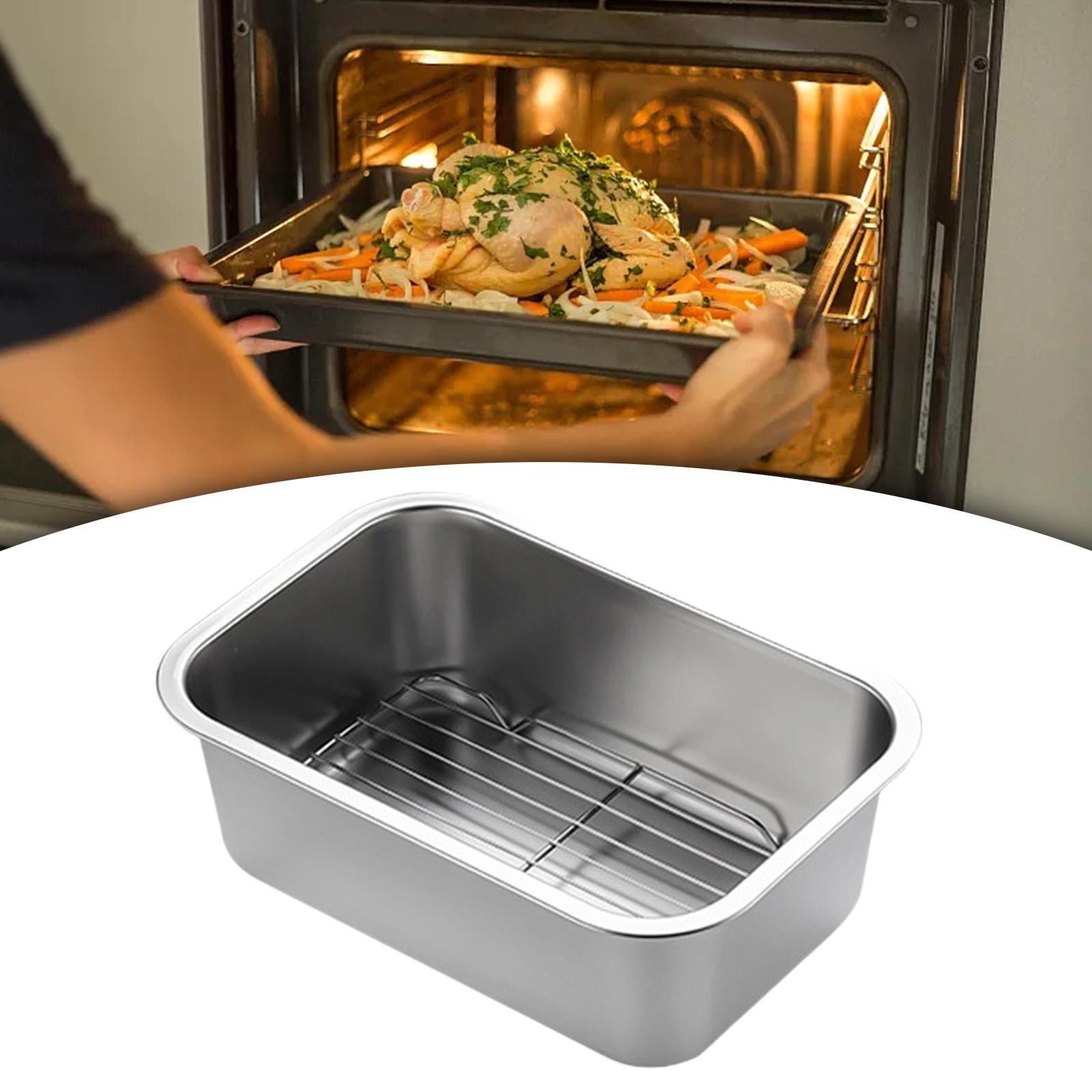 Baoblaze Heavy Duty Cooling Rack For Baking - 40x25x7.5cm Oven-Safe Wire Rack