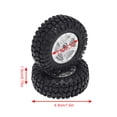thumbnail image 3 of Control remoto Carrilador Ruedas de ruedas Cantos de neumáticos Cosas de actualización de la piel Reemplace las piezas Accesorios Reemplazo para Axial SCX24 90081 Tipo 4 1/18 1/24 Advancent FN001275-04, 3 of 7