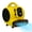 yellow, variant on KEN BROWN Air Mover Blower Fan 3-Speed with Timer, 4 Adjustable Angles, Stackable, 1/3 HP, 2000 CFM Blower Fan