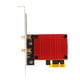 thumbnail image 5 of Tarjeta PCIe Inalámbrica, Tecnología MU MIMO 6dBi Antena De Alta Ganancia Tarjeta De Red De Computadora 2.4G 5G Banda Dual PCIE Chapado En Oro Para Computadora Portátil ANGGREK Computer Networking Card, 5 of 8