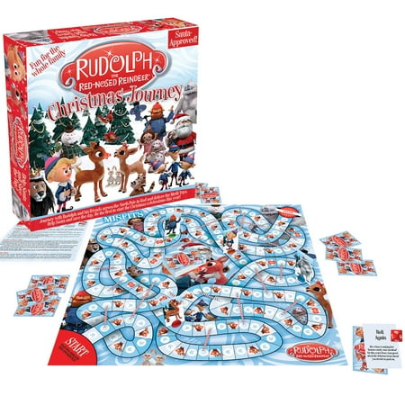 Embellishments Reindeer Games - Rudolph the Red-Nosed Reindeer's Christmas Journey Family Fun Board Game