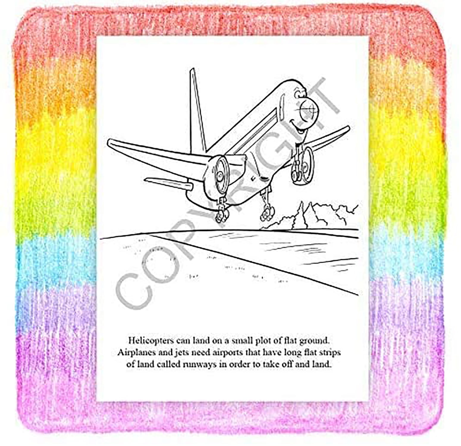 25 Pack - Aviation Adventures Kid's Educational Coloring & Activity Books