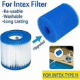 thumbnail image 3 of Pool Filter, Reusable/Washable Pool Filter Sizes, Cleaning Sponge Cartridge, 3 of 5