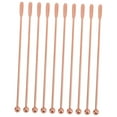 thumbnail image 5 of KAKOWELY Spoon for Mixing Cocktail Stirrer Stainless Steel 10Pcs Rose Gold, 5 of 8