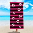 thumbnail image 1 of onlyliua ¡ ¡Ofertas Relámpago! Toalla de Playa Estampada de Doble Cara, Fibra Superfina, Toalla de Baño para Adultos, Venta Al Por Mayor, Secado Rápido, Terciopelo de Doble Cara, 1 of 2