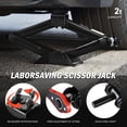 thumbnail image 3 of Elevador de tijera Jack DNA MOTORING de 2 toneladas para la mayoría de los coches, 3 of 7