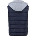 thumbnail image 3 of Chaleco de invierno ligero con capucha para hombre, chaqueta sin mangas, chaleco deportivo, 3 of 7