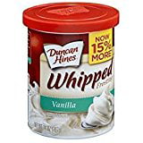 Duncan Hines Whipped Frosting Vanilla Gluten Free 14 Oz. Pack Of