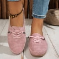 thumbnail image 5 of Womens Casual Slip On Flat Shoes, Comfortable Soft Wide Width Loafers, for Walking Work Everyday Wear, Breathable, Lightweight, 5 of 6