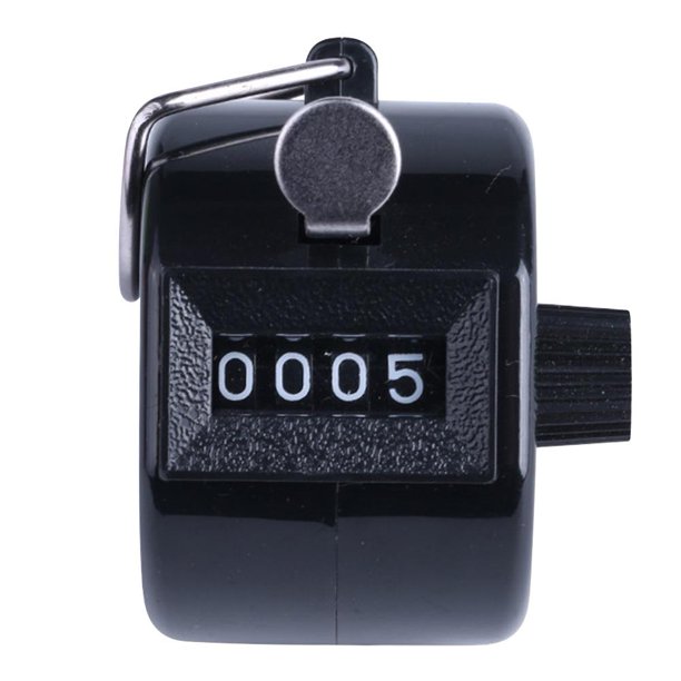 Digital Hand Press Clicker Portable Manual Tally con retroiluminación LED negro FLhrweasw Nuevo