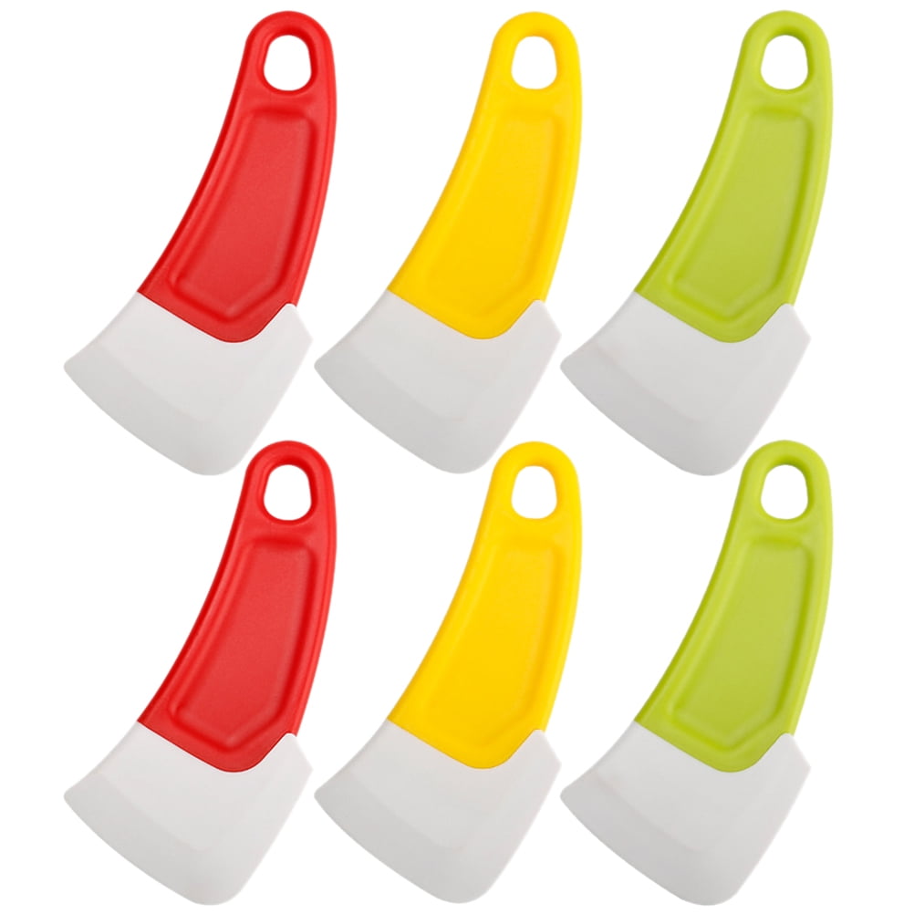 Scraper Pan Pot Dish Spatula Silicone Brush Cleaning Kitchen Wok