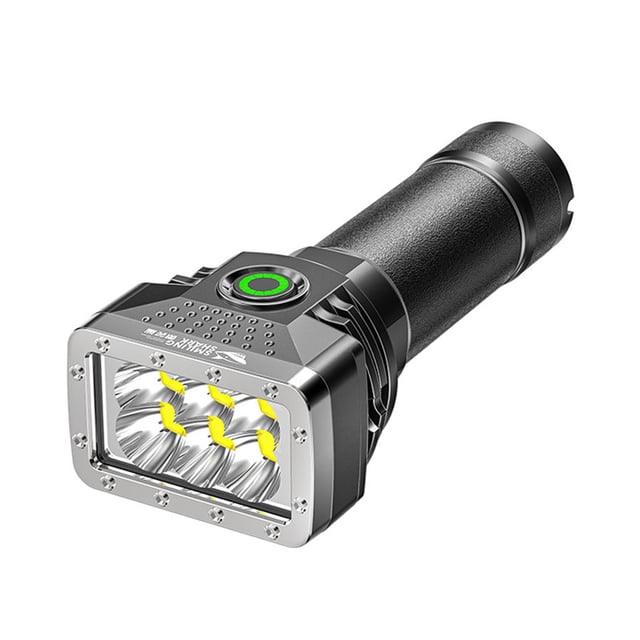 Greeniant Lámpara de alto brillo para acampar, pescar, viajar, linterna, explorar, 4 modos, linterna de mano, equipo para exteriores, Estufas de camping