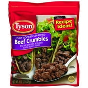 Tyson Fully Cooked Seasoned Beef Crumbles, 8 oz