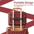 thumbnail image 4 of Melalenia - 7 Luggage Sets ABS Hardside Spinner Luggage -With Spinner Wheels and TSA Lock, 4 of 8