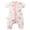 Pink, variant on Akiihool Long Sleeve Newborn Onesies Baby Bodysuit Cute Baby Clothes (Pink,9-12 Months)