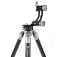 thumbnail image 4 of Fotopro E9 64” Carbon Fiber Tripod with Gimbal Head, 45°+90°+180° Vertical Tilt, 360° Rotation, Professional 4-Sec Camera Tripod for Video Shooting, Leveling Base, Max Load 30kg/66 lbs, 4 of 19
