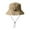 Khaki, variant on Summer Beach Fishmen Hat for Lady Outdoor Travel Sun Portable And Storage Bag Fisherman Quick Drying Climbing Bucket Cap
