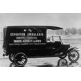 thumbnail image 1 of French-American World War I Ambulance at the Ready-Fine art canvas print (20" x 30"), 1 of 1