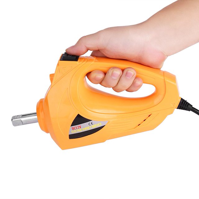 Gato de elevación LHCER kit eléctrico con Controlador de botón Rango 12-35 cm Capacidad 3T