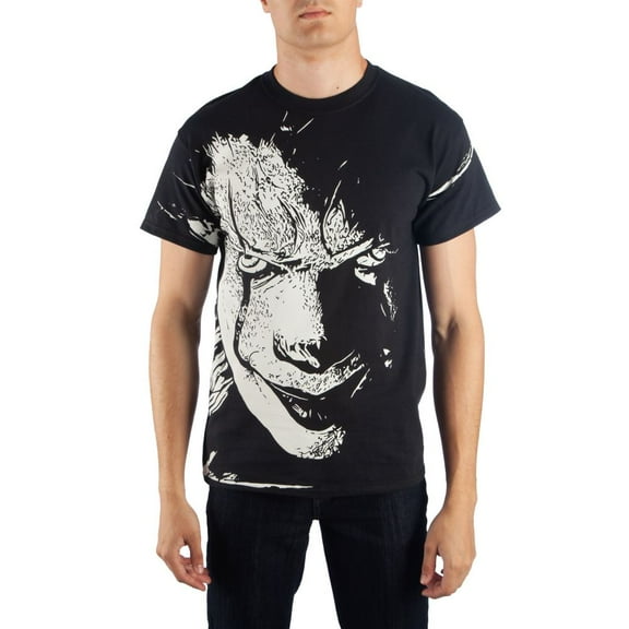 IT Oversized Pennywise Face Men's T-Shirt-X-Large