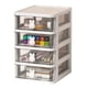 thumbnail image 2 of Organizador de escritorio con cajón, accesorios adorables para escritorio, caja de estación de escritorio ahora espacio, 2 of 12