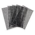 thumbnail image 1 of kurtrusly 5 Pcs Crystal Rhinestone Self Adhesive Gem Embellishment Stickers Black 4mm, 1 of 8