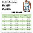 thumbnail image 3 of Hawaiian Tanks For Men Casual Fashion Sleeveless Summer Beach Printed Round Neck Tank Top XL, 3 of 6