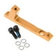 thumbnail image 1 of Adaptador para pinza de freno de disco de bicicleta, adaptador con tornillos de montaje y dorado, 1 of 9