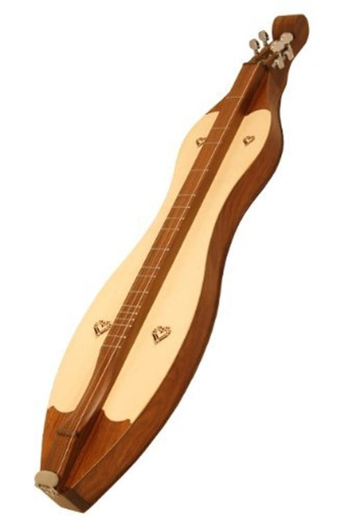 Mountain Dulcimer, 4 String, Hearts