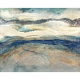 thumbnail image 3 of Kroeker, Wendy 18x15 Black Modern Framed Museum Art Print Titled - Blue Danube I, 3 of 5