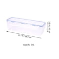 thumbnail image 4 of Miangastore Boîte à Légumes Scellée Rectangulaire Bleu Ciel 2 Pcs, 4 of 9