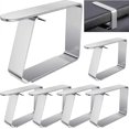 thumbnail image 1 of Pieces Stainless Steel Outdoor Tablecloth Clips, Outdoor Tablecloth Clip 5 x 6 cm, Adjustable Tablecloth Clips, 1 of 5