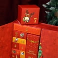 thumbnail image 4 of Caja de Regalo con Calendario de Cuenta Regresiva para Navidad | Calendario de Cuenta Regresiva de 24 Días para La Llegada de La Navidad | Regalo Ideal para Amigos y Familiares | Material de Buena Ca, 4 of 6