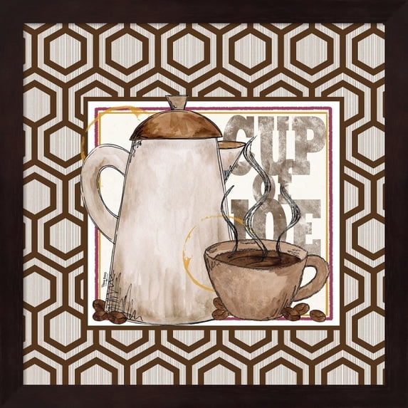 Metaverse Tara Reed 'Modern Coffee I' Framed Art