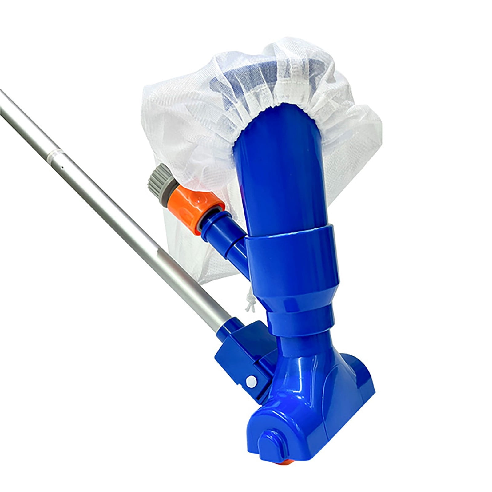 Above Ground Pool Vacuum Kit - 4-Section 59" Telescopic Pole with Jet Cleaner & Brush for Spas, Ponds, Lakes & Fountain Maintenance