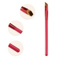 thumbnail image 4 of Unique Bargains 1 Pc Multifunction Eyebrow Brush Concealer Contour Three-dimensional Concealer Large Coffee Bristle, 4 of 7