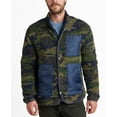 thumbnail image 1 of Junk Food Men’s Moroni Sherpa Jacket, Green/Blue, X-Large, 1 of 2