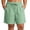 #04 Green 【Mix, Match & Rotate: Stock Up on Your Favorite Colors】, variant on Plus Size Women's Soft Fabric Shorts, Drawstring High Waisted Flattering Fit Trim, Functional Side Pockets Lightweight Breathable Mesh Matrix, Summer Beachwear Daily Casual Travel Outing, | Velmuse