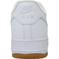 thumbnail image 3 of Men's Nike Air Force 1 '07 White/White-Gum Light Brown (DJ2739 100) - 13, 3 of 4