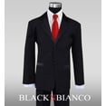 thumbnail image 3 of Boys Tuxedo Dress Suit with a Red Neck Tie, 3 of 4