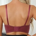 thumbnail image 5 of Ltctricy Women's Longline Bras Unlined Underwire Full Coverage Lift Push up Bras Supportive Everyday Bralettes, 5 of 7