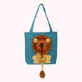thumbnail image 5 of Bolsa Lion Pattern Cat Dog Carrier Bags de viaje saliente de lona suave para amantes de las mascotas Ndcxsfigh Para Estrenar, 5 of 5