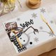 thumbnail image 1 of Decoraciones navideñas, manteles individuales navideños, decoración de restaurante, mantel de lino estampado, tapete aislante térmico, tapete para comida occidental, manteles individuales lavables y t, 1 of 6